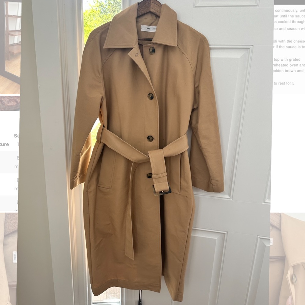 MANGO Trench Coat